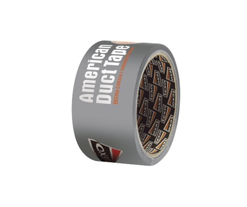 TEXO American duct tape 10 m - srebrna